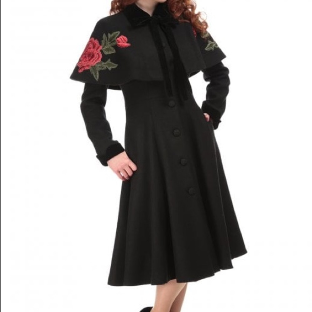 Brand new with tags Collectif vintage Claudia coat and cape